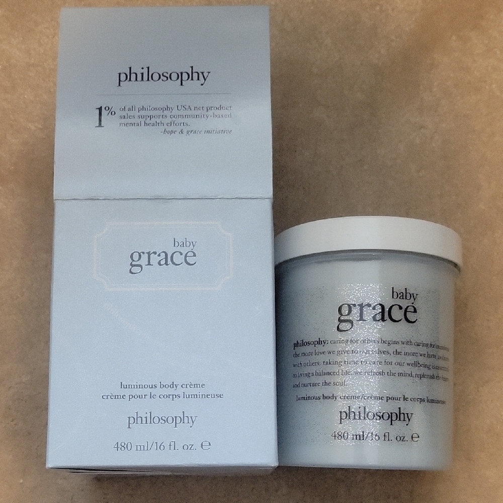 Philosophy Baby Grace Luminous Body Crème 16oz - Picture 3 of 3